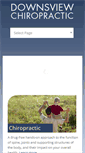Mobile Screenshot of downsviewchiropractic.com